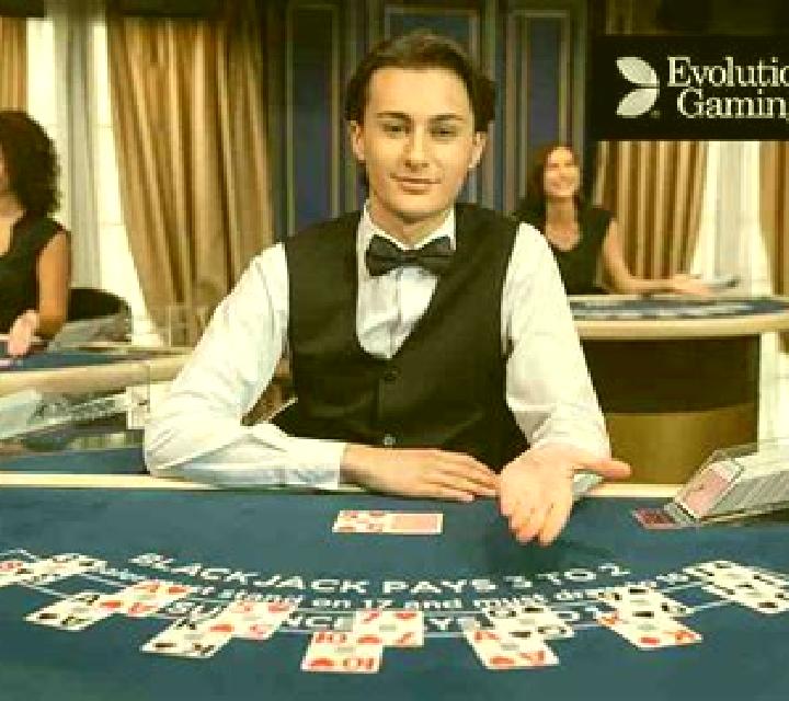 First Person Blackjack (Evolution Gaming) online slot