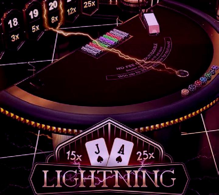 First Person Lightning Blackjack online slot