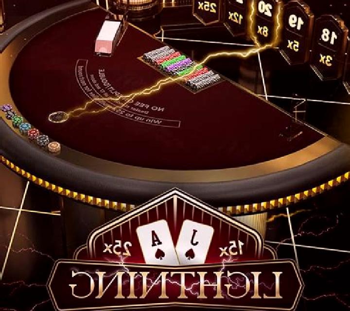 First Person Lightning Blackjack slot machine