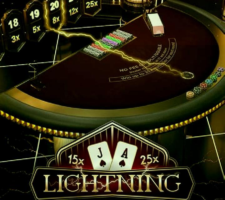 First Person Lightning Blackjack slot