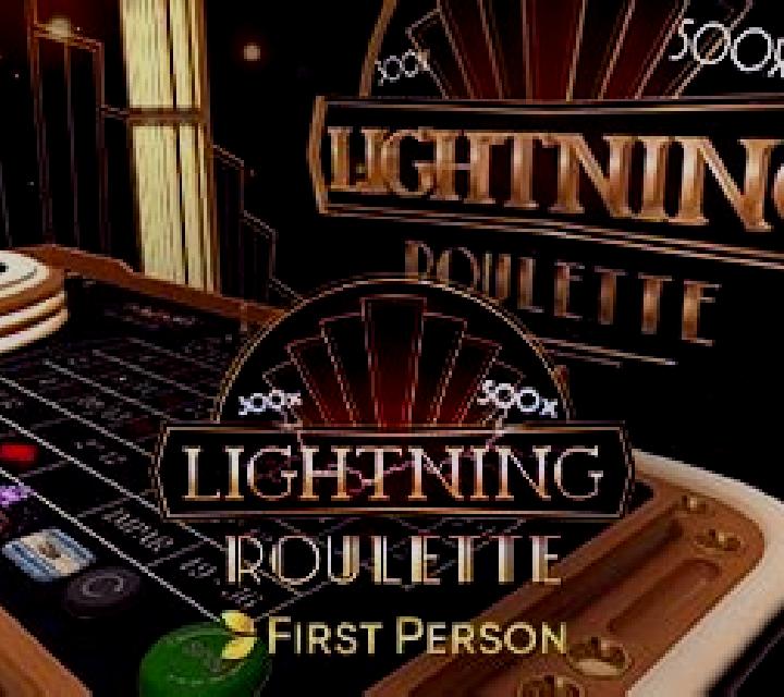 First Person Lightning Roulette slot