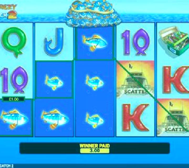 Fishin Frenzy Bingo slot machine