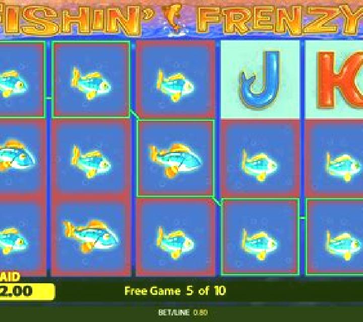 Fishin Frenzy Fortune Spins slot machine