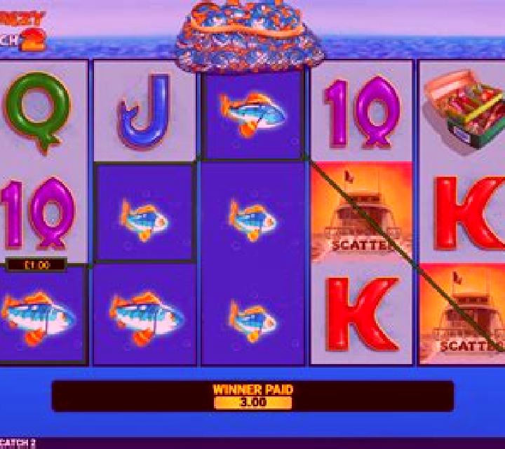 Fishin Frenzy Reely Big Catch slot game