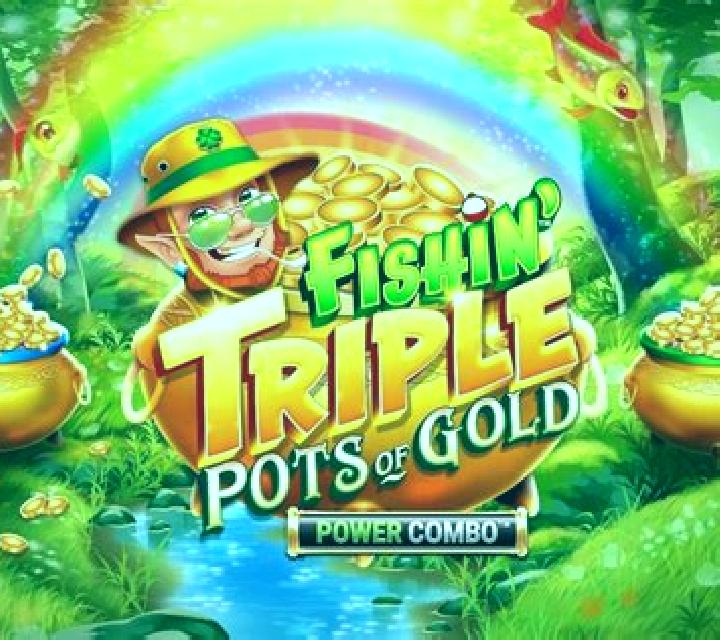 Fishin Triple Christmas Pots of Gold POWER COMBO slot game