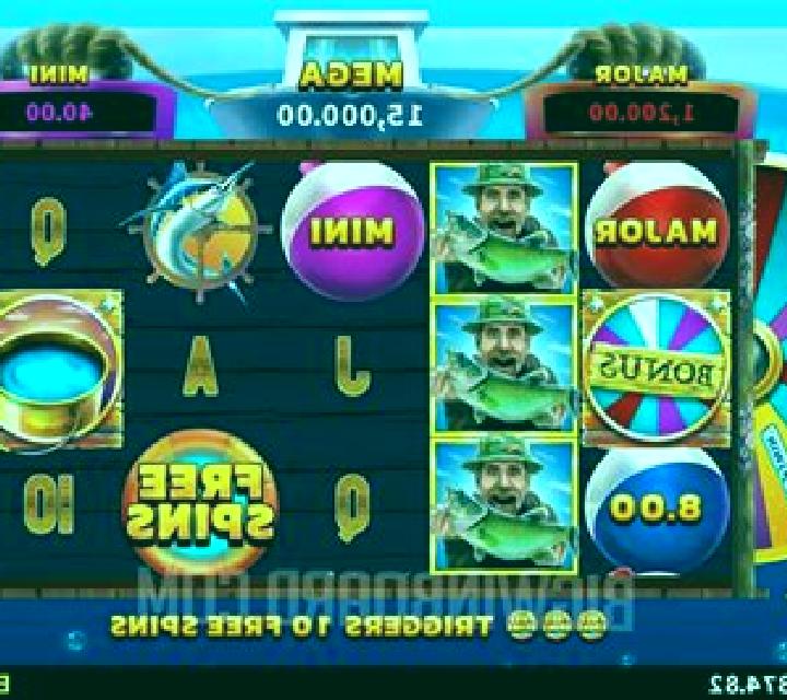 Fishing Deeper Floats of Cash slot machine