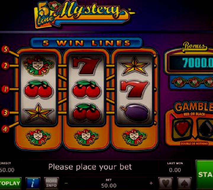 Five Line Mystery slot machine