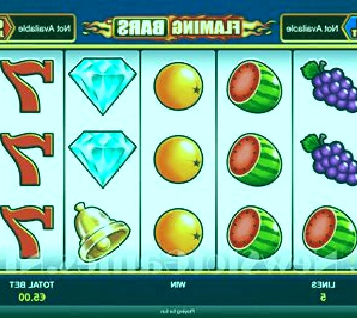 Flaming Bars Christmas slot