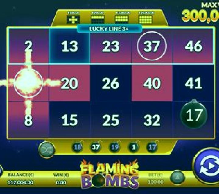 Flaming Bombs slot game