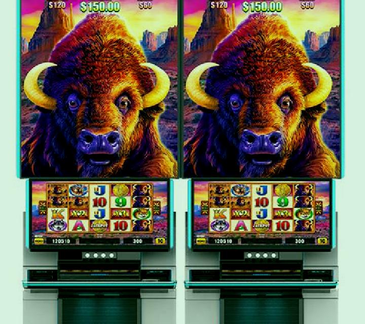 Flaming Buffalo slot machine