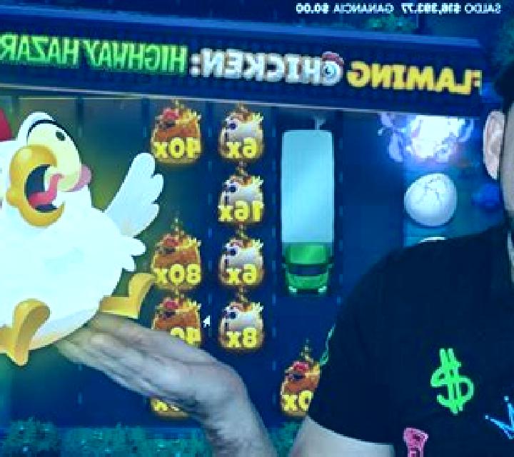 Flaming Chicken Highway Hazard slot game
