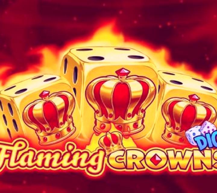 Flaming Crowns Dice slot game