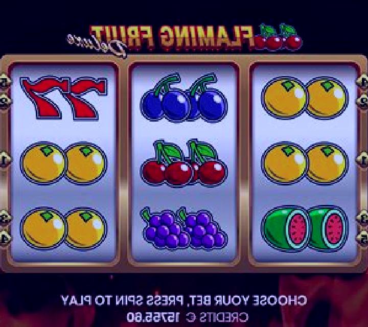 Flaming Fruit Deluxe slot machine