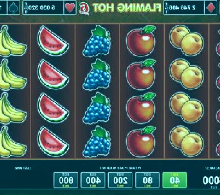 Flaming Hot 6 reels slot machine