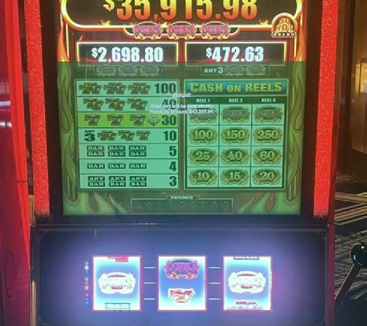 Flaming Reels (AGS) slot game