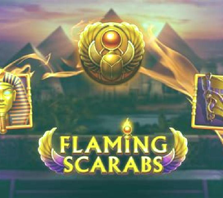 Flaming Scarabs online slot