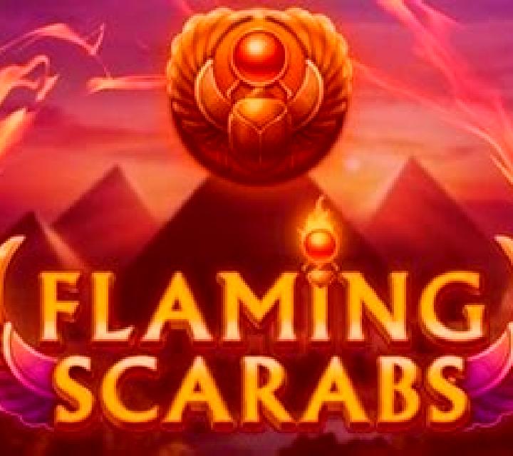 Flaming Scarabs slot game