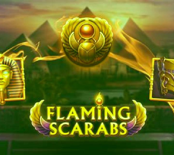 Flaming Scarabs slot machine