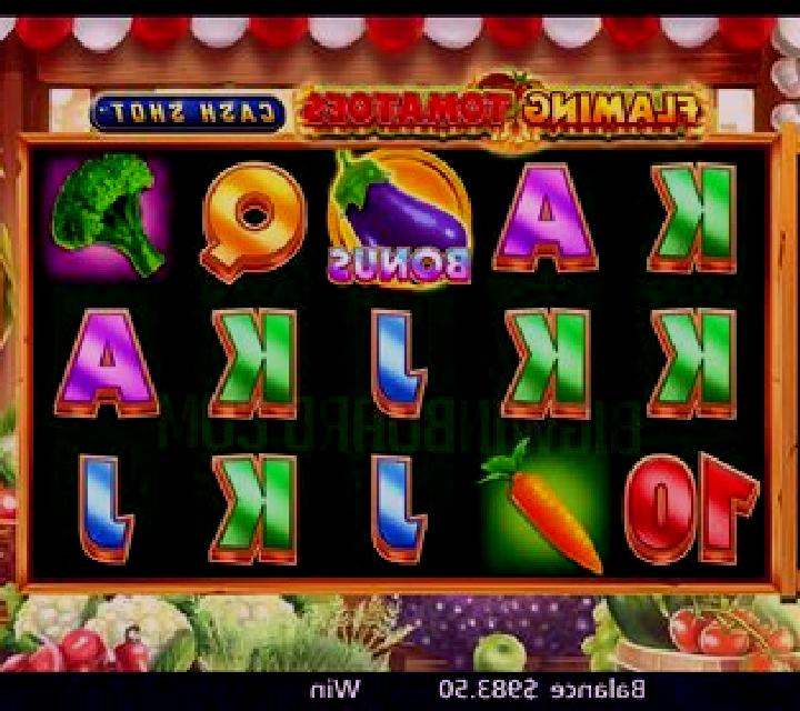 Flaming Tomatoes: Cash Shot slot