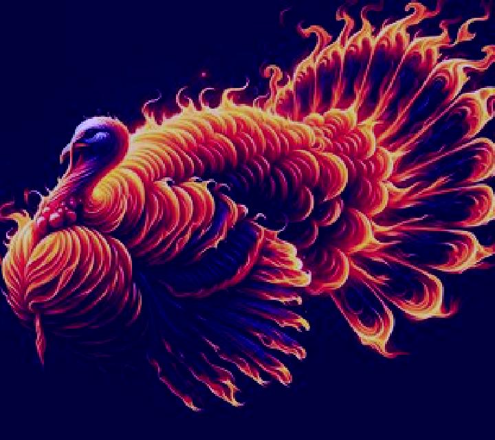 Flaming Turkey slot game