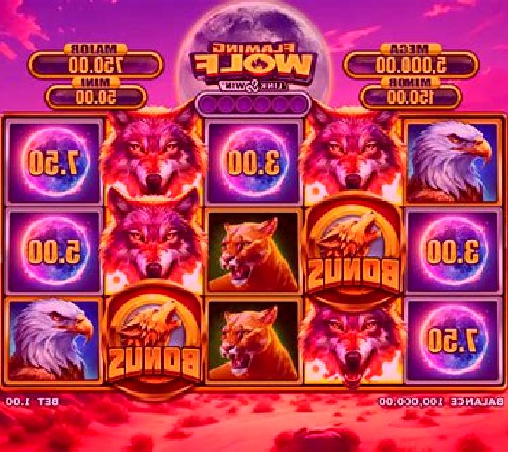 Flaming Wolf Link&Win online slot