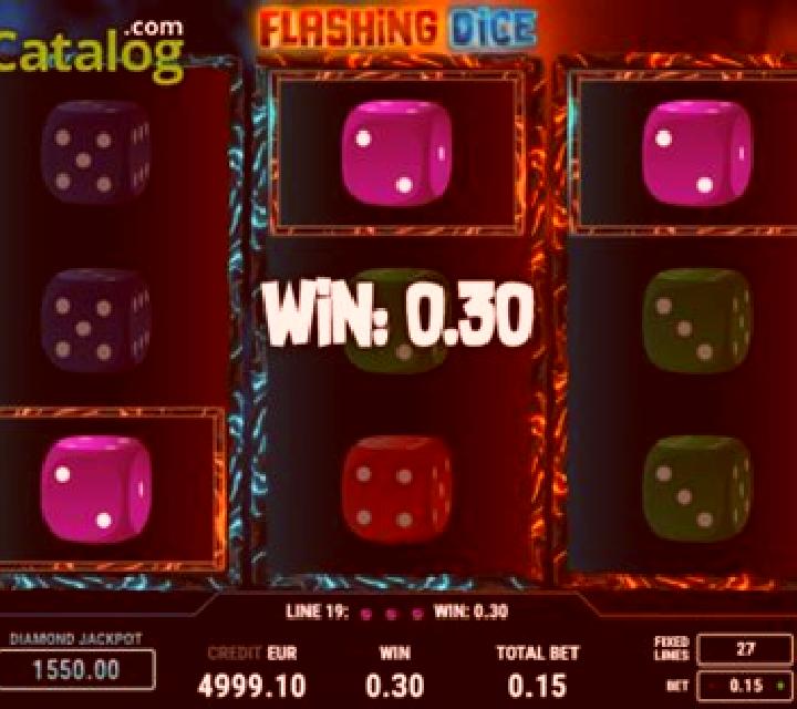 Flashing Dice slot