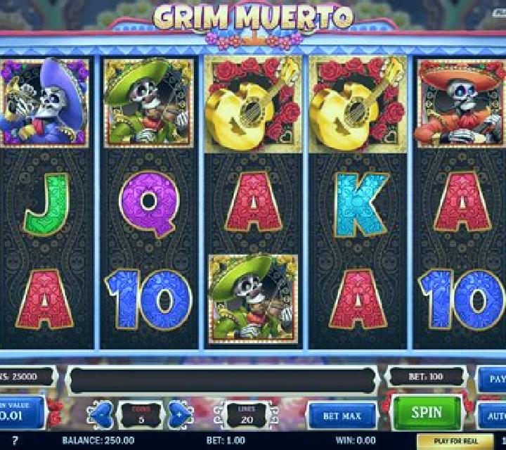 Flor de Muerto slot machine