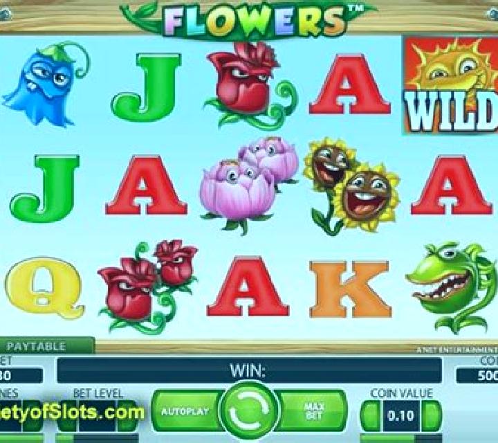 Flowers slot machine