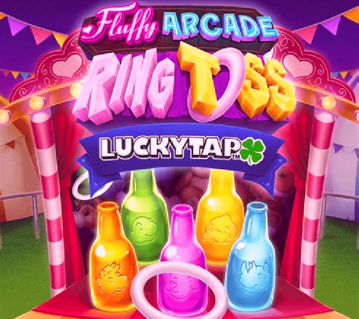Fluffy Arcade Ring Toss LuckyTap online slot