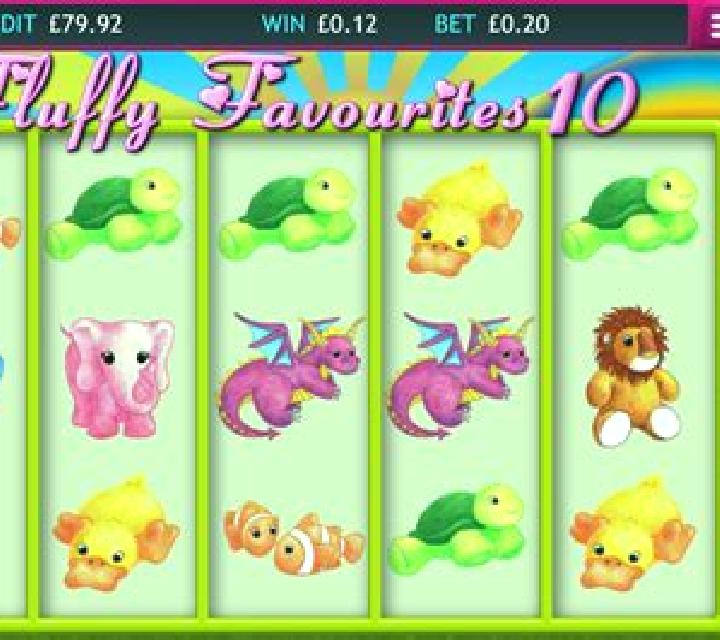 Fluffy Favourites 10 slot machine