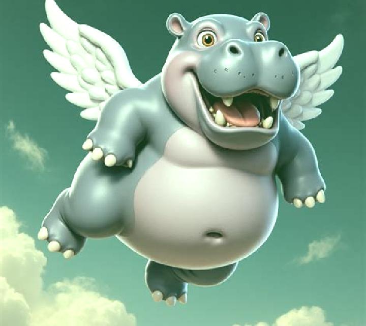 Flying Hippo slot game