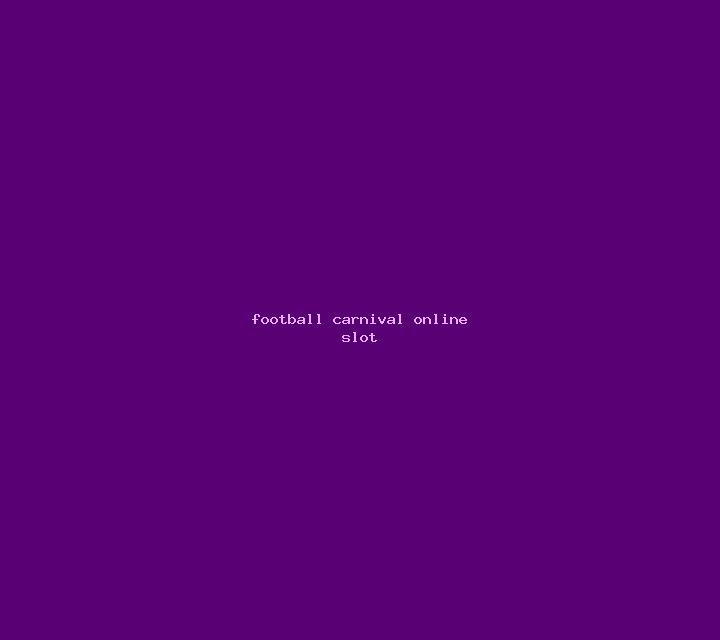 Football Carnival online slot