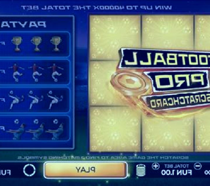 Football Pro Scratchcard slot game