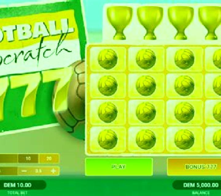 Football Scratch (Evoplay) slot machine