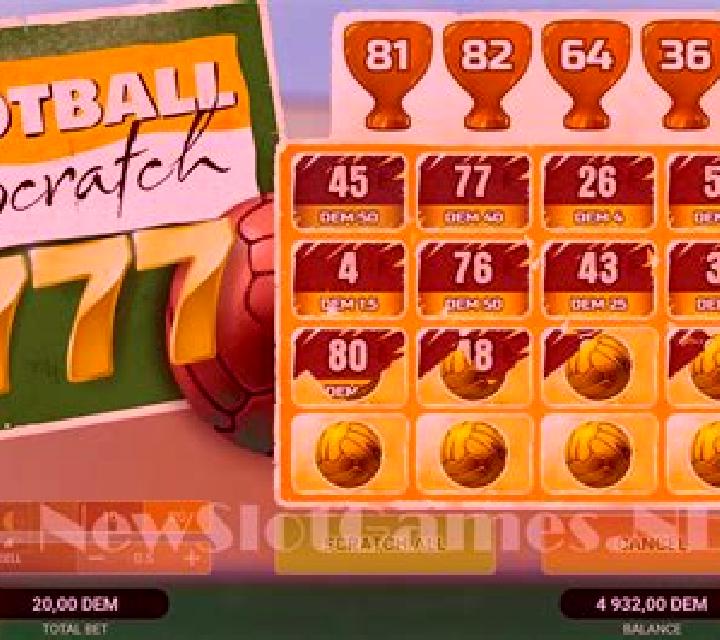 Football Scratch (Evoplay) slot