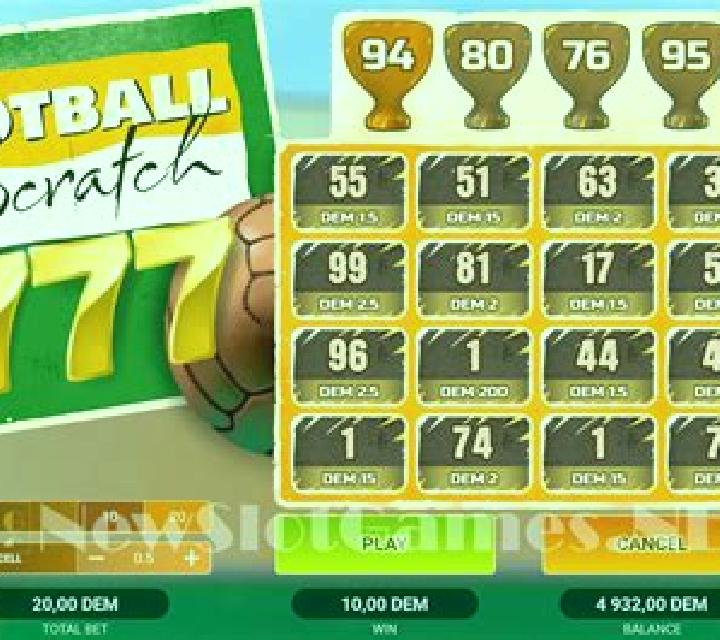 Football Scratch (LiveGames) slot