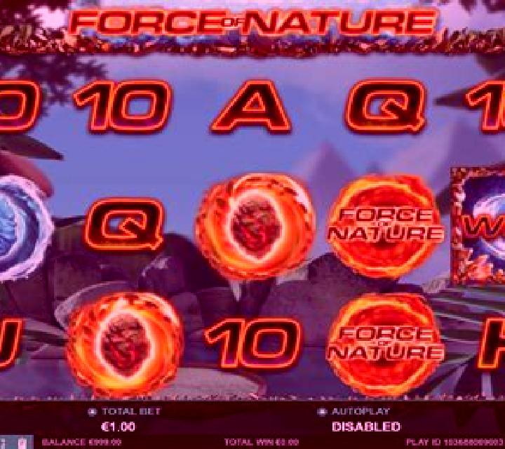Force of Nature slot