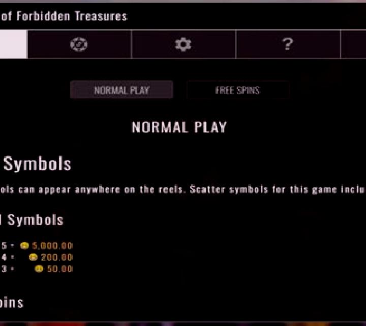 Forest of Forbidden Treasures slot