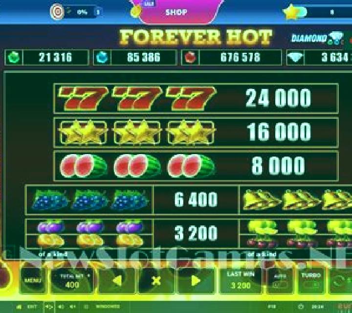 Forever Hot (Greentube) slot machine
