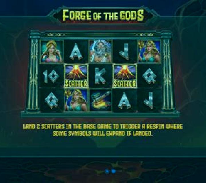 Forge of the Gods slot game