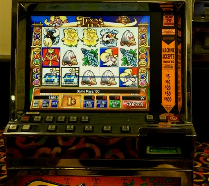 Fort Knox Texas Tea slot machine