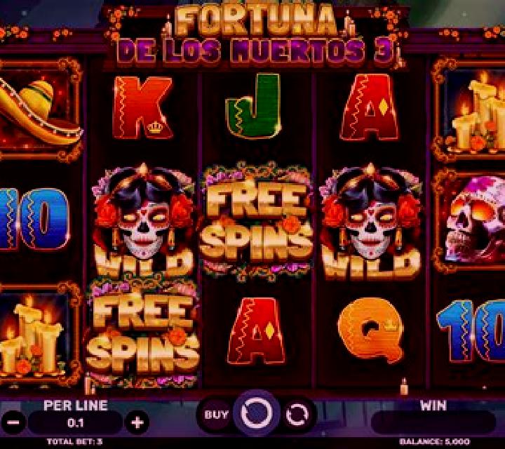 Fortuna De Los Muertos 3 slot