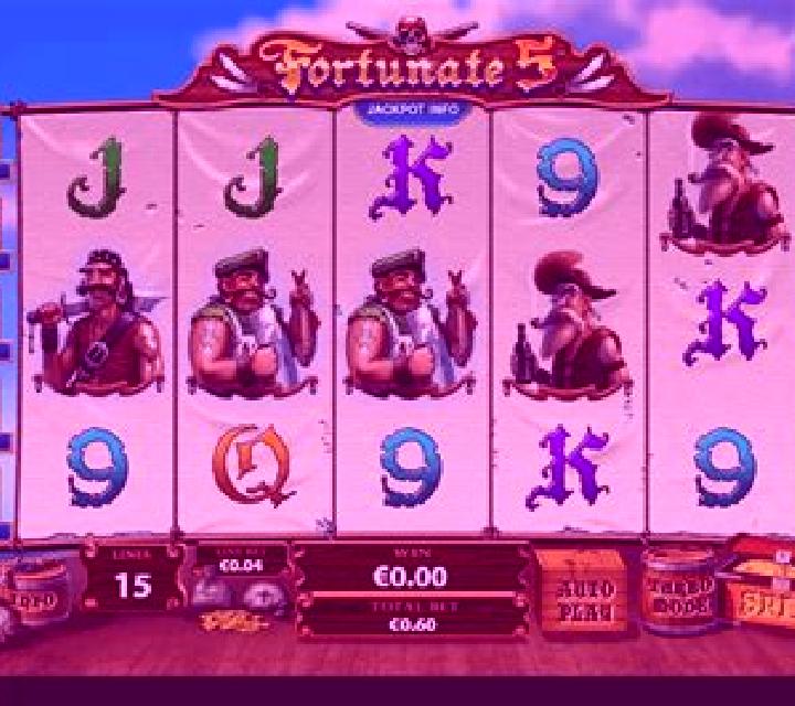 Fortunate Five slot game