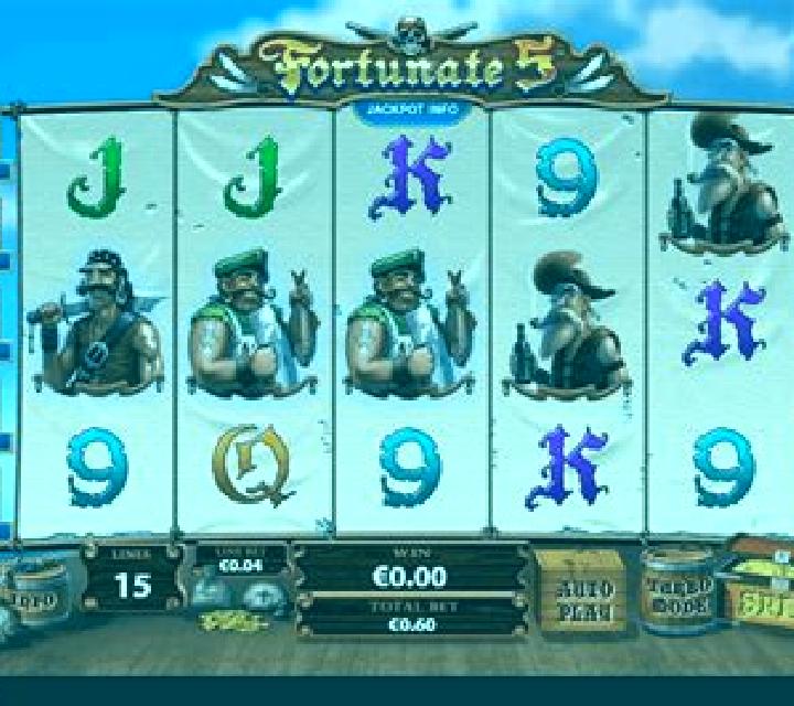Fortunate Five slot machine