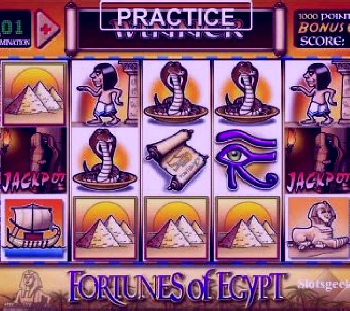 Fortunes of Egypt slot machine