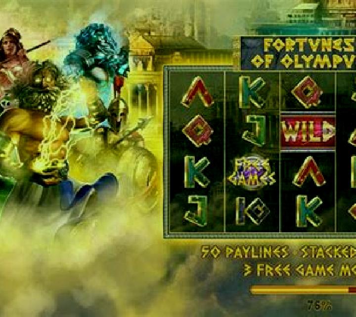 Fortunes of Olympus (RTG) slot machine