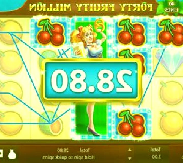 Forty Fruity Million slot game
