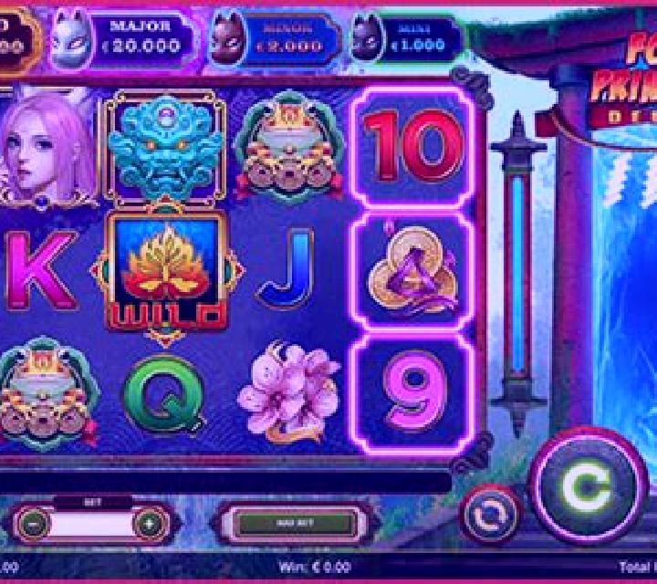 Foxy Princess Deluxe slot game