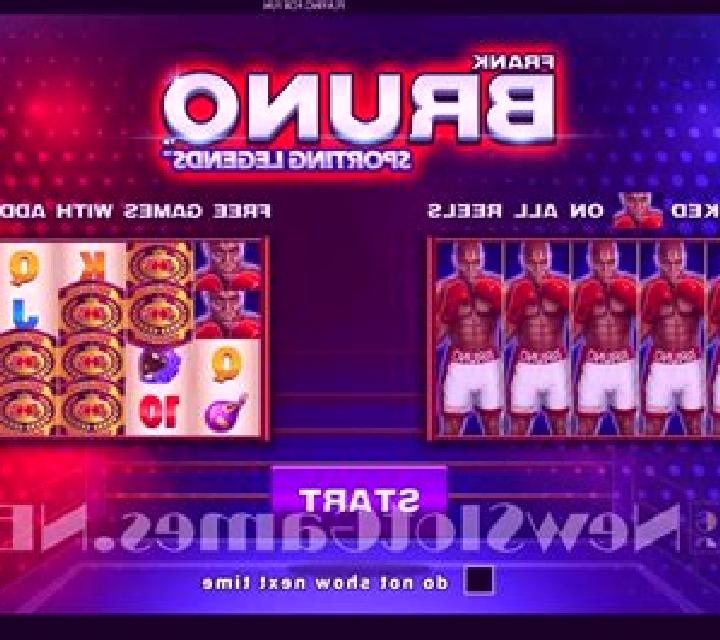 Frank Bruno Sporting Legends slot game