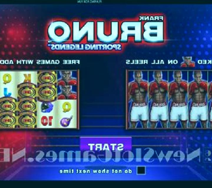 Frank Bruno Sporting Legends slot
